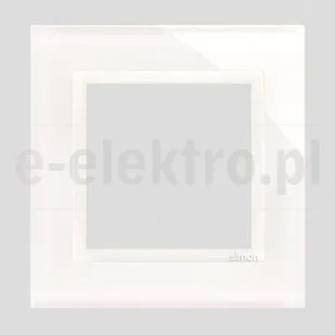 Kontakt Simon Ramka pojedyncza SIMON 54 biały perłowy - Wyłączniki światła i elektryczne - miniaturka - grafika 2