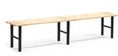 Meble do szkół i przedszkoli - AJ Ławka podłogowa sosnowa o długości: 2000mm 23602 - miniaturka - grafika 1