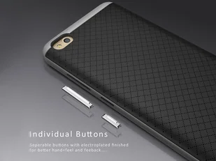 iPaky Oryginalne etui Xiaomi Redmi 4A Srebrne 025066 - Etui i futerały do telefonów - miniaturka - grafika 2