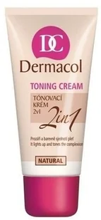 Dermacol TONING CREAM 2in1 - Krem nawilżający i podkład w jednym - BRONZE DERCKIWJE-WJE-01 - Kremy do twarzy - miniaturka - grafika 2