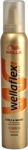 Wella Wellaflex Pianka Loki i Fale 200ml - Kosmetyki do stylizacji włosów - miniaturka - grafika 2