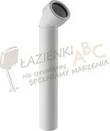 Syfony - Geberit Kolano odpływowe ze śrubunkiem 45 stopni d40 152222111 biały-alpin - miniaturka - grafika 1