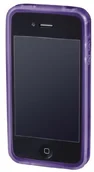 Etui i futerały do telefonów - Hama Edge Protector torba na telefon komórkowy do Apple iPhone 4, liliowy - miniaturka - grafika 1