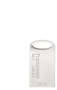 Transcend JetFlash 720 pamięć USB 32 GB USB Typu-A 3.2 Gen 1 (3.1 Gen 1) Srebrny, Nośnik Pendrive USB - Nośniki danych - miniaturka - grafika 2