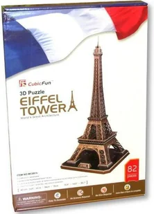 CubicFun cubicfun 3d puzzle The Eiffel Tower  Paris - Puzzle - miniaturka - grafika 2