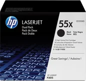 Tonery zamienniki - HP "Contains two (2) HP LaserJet Black High Capacity Print Cartridges up CE255XD - miniaturka - grafika 1