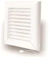 Kratki wentylacyjne - Dospel NKM O 80 Kratka kwadratowa z żaluzją 007-1739 - miniaturka - grafika 1