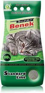 Benek Certech Super Zielony Las (zielony) 5L - Żwirek dla kotów - miniaturka - grafika 3
