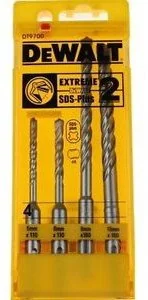 DeWalt Zestaw wierteł do 4cz. SDS-Plus DT9700 - Wiertła - miniaturka - grafika 2