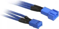 Kable komputerowe i do monitorów - BitFenix Przedłużacz do wentylatorów 3-Pin 60cm - opływowy niebieski BFA-MSC-3F6 (BFA-MSC-3F60BB-RP) - miniaturka - grafika 1