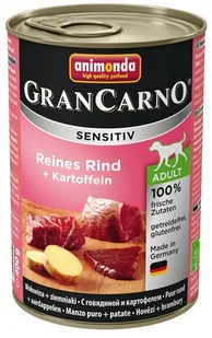Animonda Grancarno Sensitiv smak wołowina z ziemniakami 400g - Mokra karma dla psów - miniaturka - grafika 5