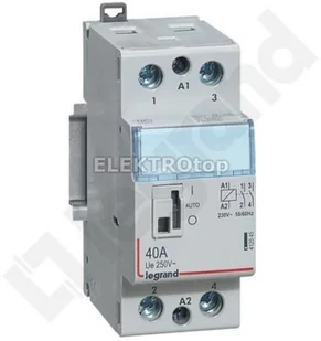 Legrand STYCZNIK MODUŁOWY SM 340 40A 230V 2NO Z MANIPULATOREM 412545 - Sterowniki i przekaźniki - miniaturka - grafika 2