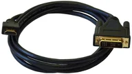 Kable - Art oem Kabel HDMI męski /DVI1.8 m KABHD/DVI 1.8M AL-OEM-41 - miniaturka - grafika 1