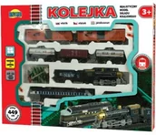 Pociągi dla dzieci - Dromader Kolejka Wielka 449 cm ZD-5118 - miniaturka - grafika 1