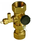 Akcesoria grzewcze - Afriso Szybkozłącze ASK do Naczynia wzbiorcze z zaworem rewizyjnym 2 x GW G3/4 - miniaturka - grafika 1