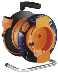 Emos PL Sp. z o.o. Przedłużacz ZWIJANY 1G/PVC/3x1,5/25 m P19125 - Przedłużacze i rozgałęźniki - miniaturka - grafika 2