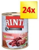 Mokra karma dla psów - Rinti Zestaw Pur, 24 x 800g - Czysty żwacz - miniaturka - grafika 1