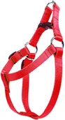 Szelki dla psów - Chaba Szelki taśmowe regulowane kolor czerwony obwód 80cm - miniaturka - grafika 1