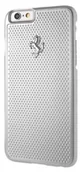 Etui i futerały do telefonów - Ferrari Hardcase FEPEHCP6RE iPhone 6/6S perforated aluminium srebrny FEPEHCP6SI - miniaturka - grafika 1