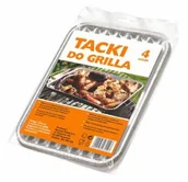 Opakowania gastronomiczne - MW TACKA DO GRILLA MAŁA 4SZT zakupy dla domu i biura 8571016043 - miniaturka - grafika 1