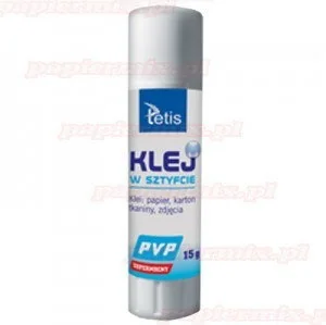 Tetis Klej w sztyfcie BG112-B 15g bezbarwny - Kleje biurowe - miniaturka - grafika 2