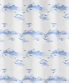 Zasłony prysznicowe - Kleine Wolke 0826739305 Sky, zasłony prysznicowej 180 x 200 cm, polarblau - miniaturka - grafika 1