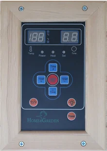 Home&Garden Sauna infrared z koloroterapią DH2C GH (867008) - Sauny - miniaturka - grafika 5
