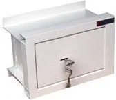 Sejfy i kasy pancerne - PPH AS Sejf ścienny domowy bezklasowy S-2 średni - miniaturka - grafika 1