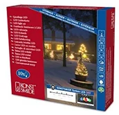 Pozostałe oświetlenie - Konstsmide 4641 503 Hightech system listew przedłużających łańcuch/ogródek piwny/na zewnątrz (IP44)/30 białych zimnych diod LED/żarówki 10 kolorowych/przezroczysty przewód (4641-503) - miniaturka - grafika 1