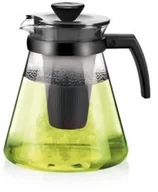 Dzbanki i imbryki - Tescoma Zaparzacz do herbaty dzbanek Teo 1,7 l czarny 646624 - miniaturka - grafika 1