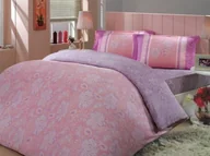 Pościel - Hobby Pościel satyna bawełna SIENNA PINK 2500 - miniaturka - grafika 1