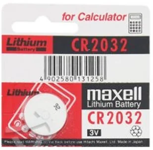 Maxell CR 2032 - Baterie i akcesoria - miniaturka - grafika 2