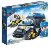 Klocki - Banbao KLOCKI Policja 7007 Pościg pojazdem śnieżnym - miniaturka - grafika 1