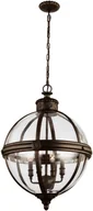 Lampy sufitowe - Elstead Lighting Lampa wisząca ADAMSFE/ADAMS/4P BRZ - - miniaturka - grafika 1