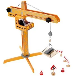 Hape Żuraw dla dzieci - Samochody i pojazdy dla dzieci - miniaturka - grafika 3