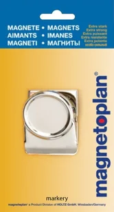 Holtz Magneto Plan  Clip-Magnet  5 cm  srebrny 16669 - Pozostałe akcesoria kuchenne - miniaturka - grafika 2