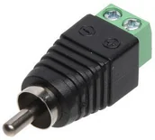 Złącza, przejściówki, adaptery - ABCVISION GNIAZDO CINCH-W/S - miniaturka - grafika 1