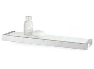 Zack Półka łazienkowa szklana 46,5cm seria LINEA 40384 - Półki łazienkowe - miniaturka - grafika 2