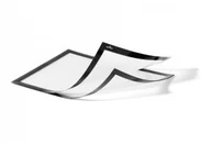 Systemy ekspozycyjne i znaki informacyjne - Durable Ramka informacyjna, magnetyczna DURAFRAME MAGNETIC PLUS A4 2 szt, czarna - miniaturka - grafika 1