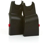 Akcesoria do wózków - ABC Design Adapter Chili / Salsa / Condor / Turbo / Viper / Pepper / Zoom /Maxi Cosi / Cybex / Kiddy black 9130500 - miniaturka - grafika 1