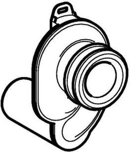 Geberit syfon do pisuaru poziomy Nexo Chic - Syfony - miniaturka - grafika 2