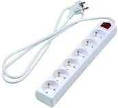 Listwy zasilające - DPM 6 gniazd z uziemieniem 5m - miniaturka - grafika 1