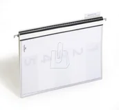 Teczki i skoroszyty - Durable Teczka zawieszana 5-częściowa szara 5 sztuk 2555-10 - miniaturka - grafika 1