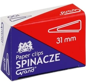 KW Trade Spinacze orkągłe Grand trójkątne 31mm KW245 - Spinacze i klipsy do papieru - miniaturka - grafika 2