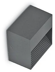 Ideal Lux DOWN 122045 AP1 ANTRACITE Kinkiet - Lampy ścienne - miniaturka - grafika 2