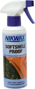 Nikwax Impregnat Soft Shell Proof Spray On 300 ml NI-72 - Środki do obuwia i ubrań - miniaturka - grafika 2