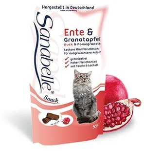 Sanabelle Snack Kaczka & Granat 55G - Mokra karma dla kotów - miniaturka - grafika 3