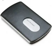 Wizytowniki - Philippi Wizytownik Nic - czarny P120032 - miniaturka - grafika 1