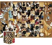Puzzle - Heye 1000 ELEMENTÓW Black or White, Degano WZHEYT0UL028868 - miniaturka - grafika 1