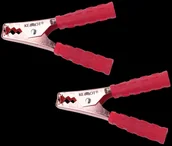 Inne akcesoria audio-wideo - KEMOT Złącze krokodyl 400A czerwone KRO0410 - miniaturka - grafika 1